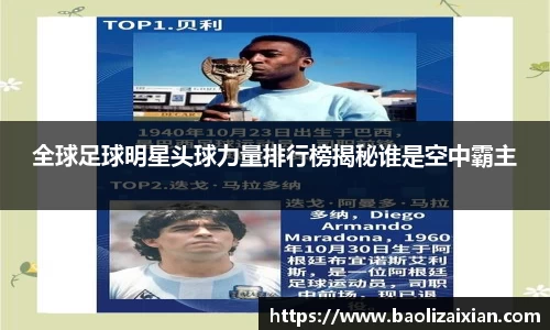 全球足球明星头球力量排行榜揭秘谁是空中霸主